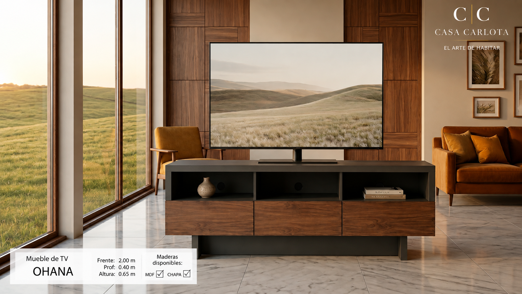 Mueble TV 12 Casa Carlota